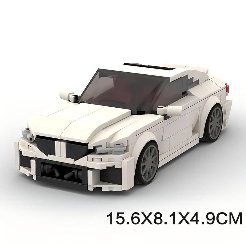 

Совместимый с LEGO MOC-177483 BMW M2 (G87) Миниатюрная модель автомобиля, строительные блоки