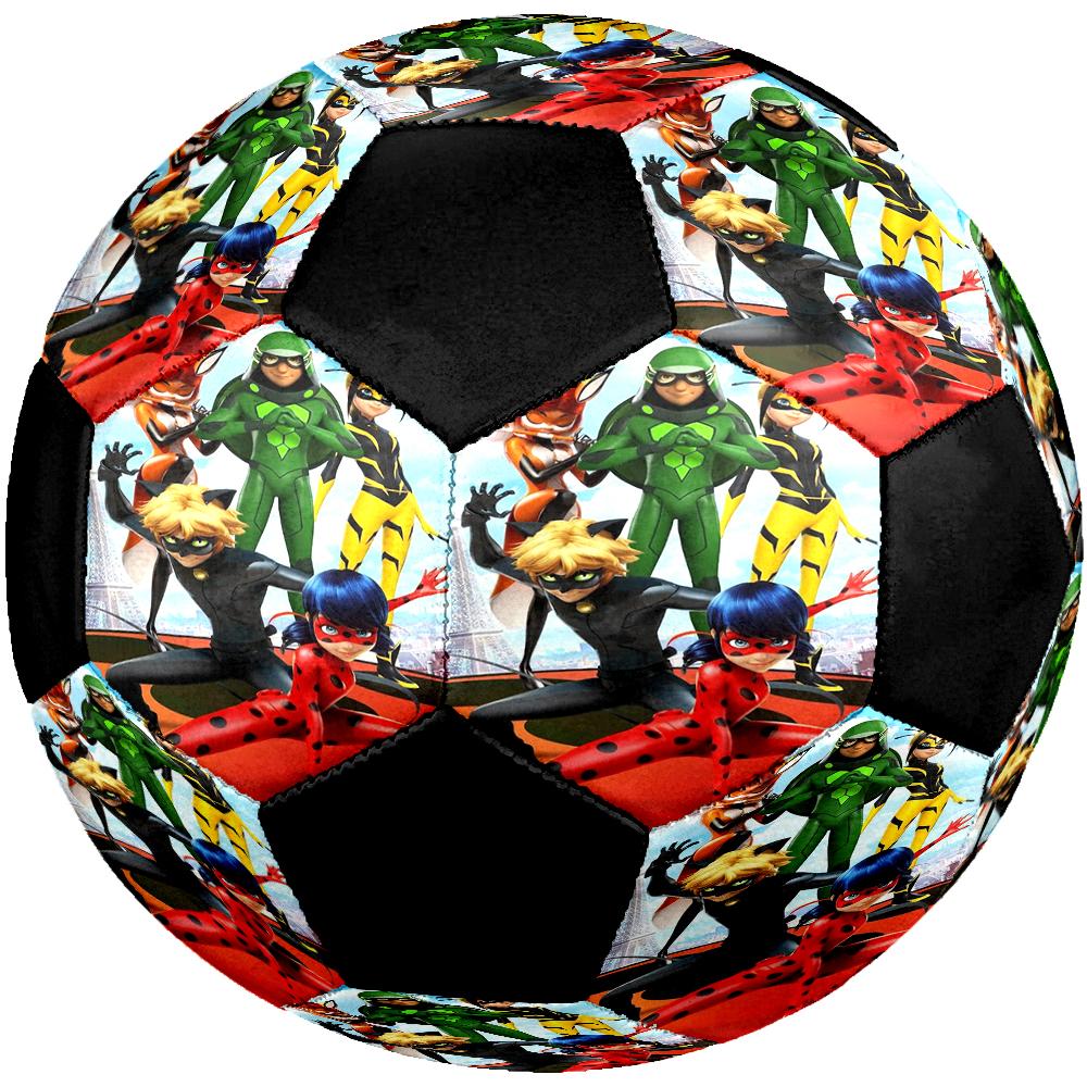 Miraculous Theme Size 5 Soccer Ball, Suitable for Both Indoor and Outdoor Matches, a Gift Suitable for Everyone.