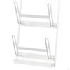 Glass or Metal Pan Cover Holder Carbon Steel Pot Lid Storage Rack for