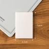 50Sheets Creative Pet Transparent Sticky Notes Perspective Waterproof Sticky Notes Student Stationery School Office Supplies