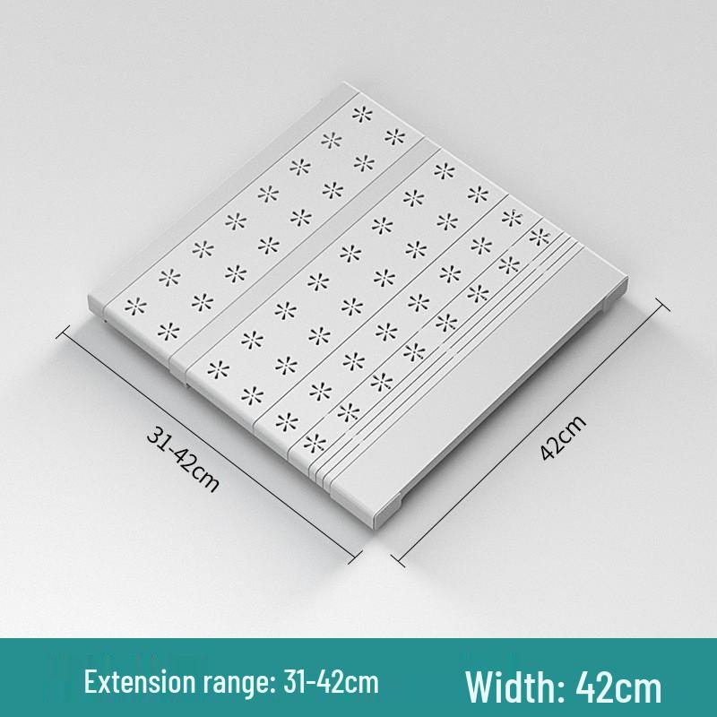 Retractable Wardrobe Storage Rack with Layered Partition for Dormitory Use