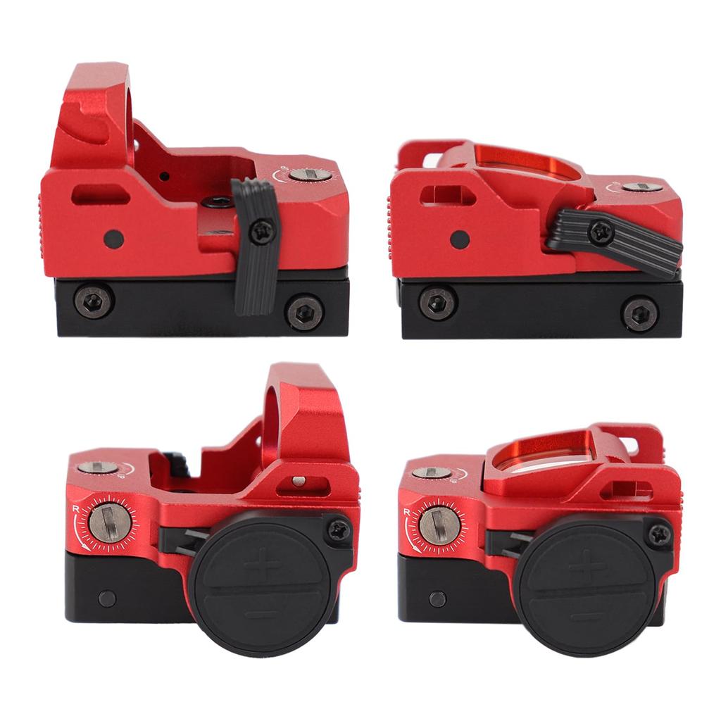 Flip-up Red Dot Sight, VIS PRO Type, with 2 Mount Adapters (RD)