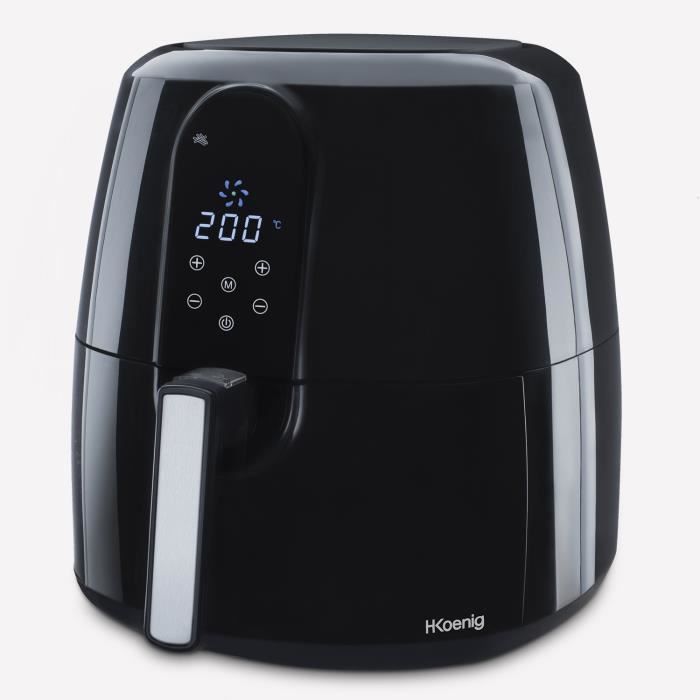 Friteuse Sans Huile HKOENIG - FRY820 - Capacité 5,5L - 7 Programmes De Cuisson - 1800W