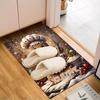 1PC Custom Name Gingerbread Chef's Winter Delight Theme Floor Mat Ideal for Living Room, Game Rooms, Office, Bedroom,Floor Mat Playful Design91