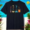 Cute Chemistry Hearts Science Valentines Nerd T Shirt Vintage Washed Stretched Homme Comfortable Top For Everyday Wear Vintage
