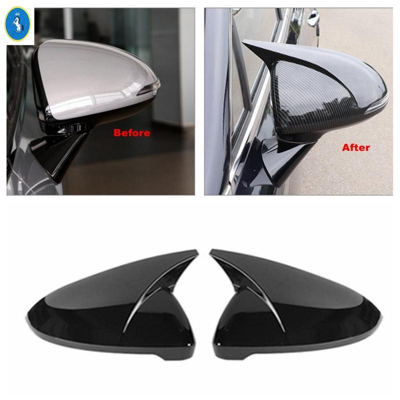 Car Rear Window Shutter / Wing Case Rearview Mirror Cover Trim For Hyundai Sonata DN8     Exterior Accessories