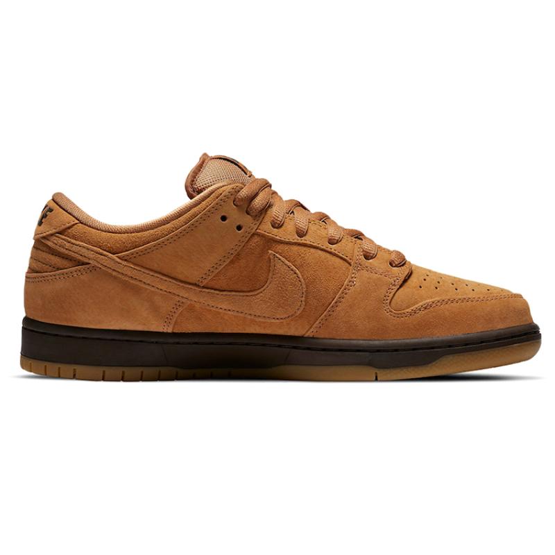 Nike Sb Dunk Low Pro 'Wheat Mocha' Skateboard Shoes BQ6817-204