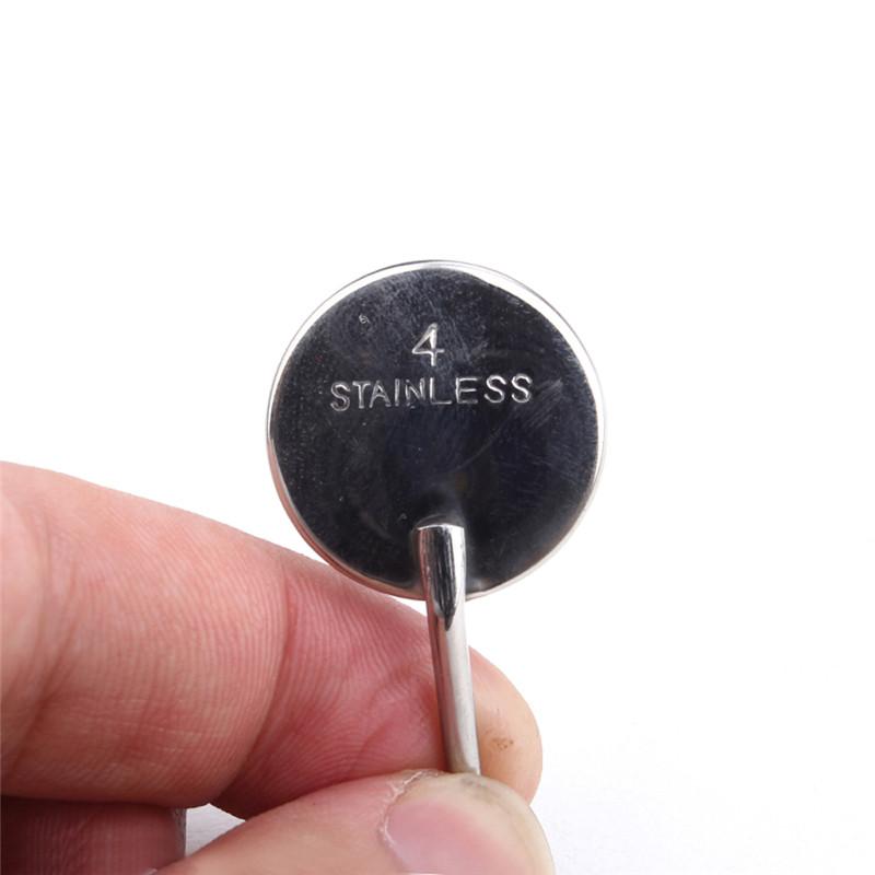 Zrcadla pro zubní vyšetření Orální endoskop Zrcadla Reflektorová hlava Nerezová ocel 4# 5#