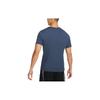 Nike Floral Large Logo Casual Sport Crew Neck Short Sleeve T-Shirt Men Tops Lightning-Blue DV1215-437