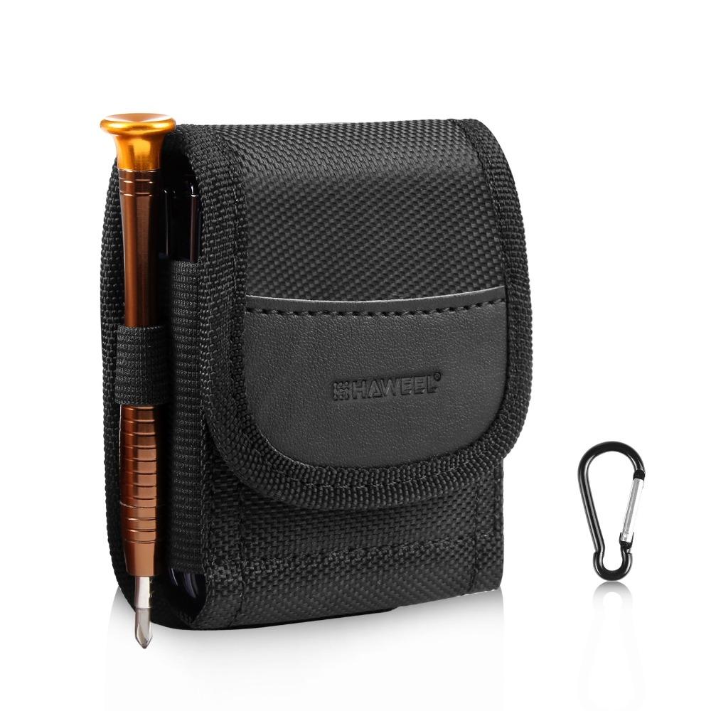 

Wear-resisting Mobile Phone Waist Bag Vertical Waist Pouch Phone Holster Outdoor Folding vertical