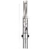 1pc Woodworking Step Drill Bit Two-stage Countersink Drill Spiral Flute For Screws HSS Hole Drilling Chip Removal Smooth Cutting