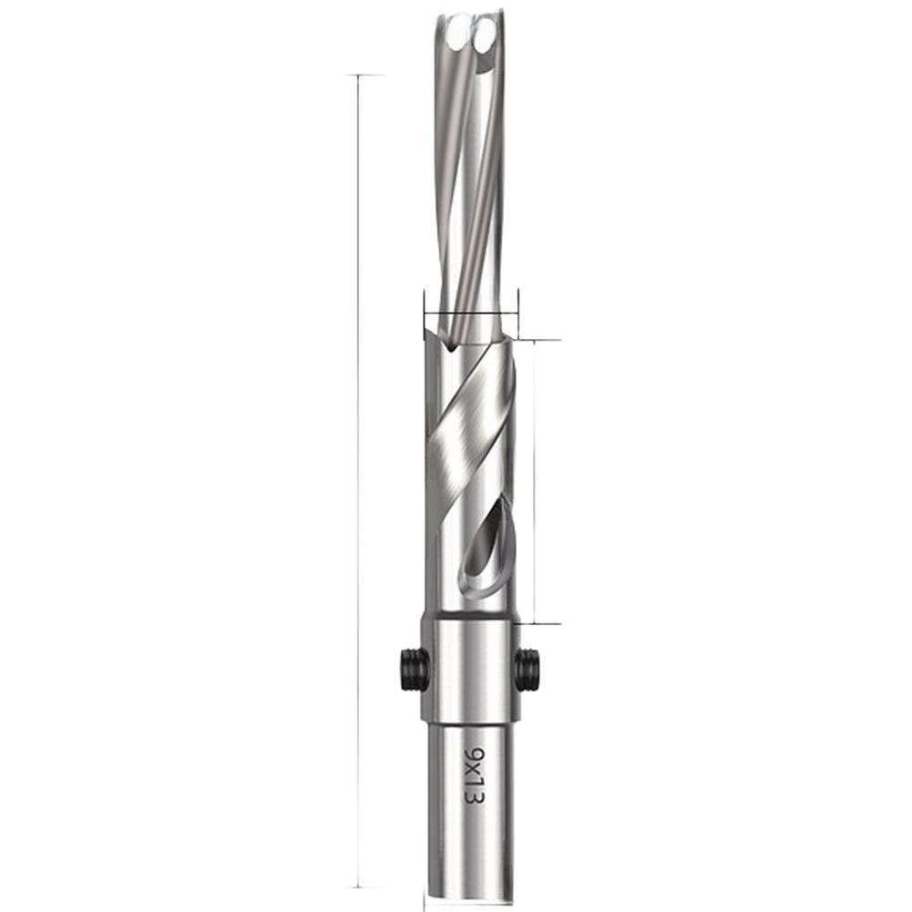 1pc Woodworking Step Drill Bit Two-stage Countersink Drill Spiral Flute For Screws HSS Hole Drilling Chip Removal Smooth Cutting