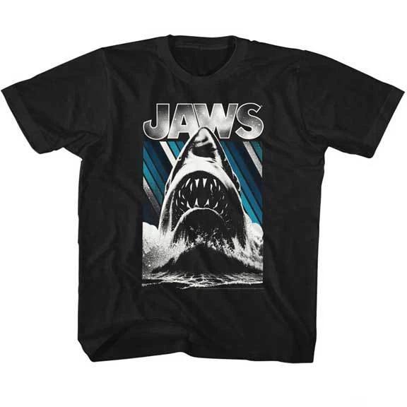 Jaws Coming Out Of The Water Youth T Shirt 2T-YXL Great Classic Movie XL