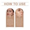 2in1 Facial Shaping And Contouring Stick, Contouring Cream, Concealer Three Dimensional Stick,1pc,