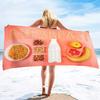 Strawberry Beach Towel Summer Fruit Pineapple Beach Towels for Adults Beach Pool Spa Gym Travel Microfiber Large Travel Holiday