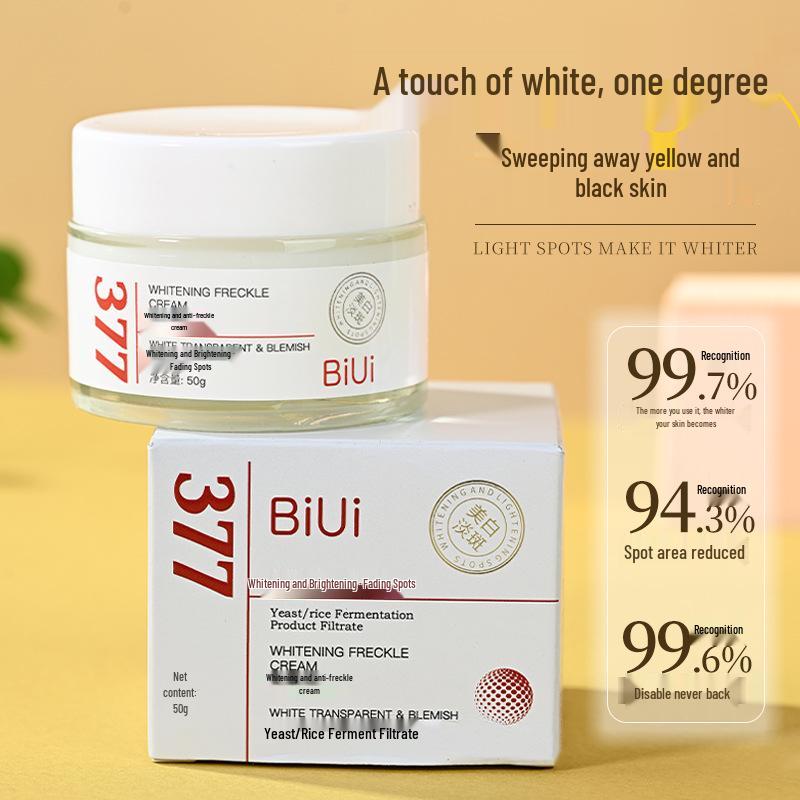 377 Whitening Niacinamide Cream: Moisturizing, Fades Age Spots & Melanin