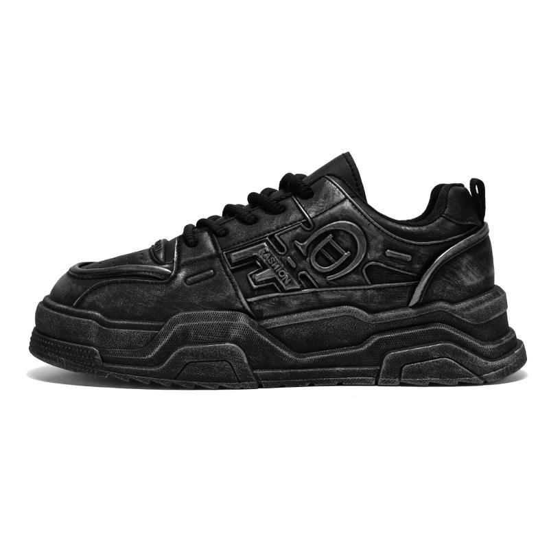 Four Seasons Men's Shoes Platform Casual Sneakers Platform Daddy Shoes