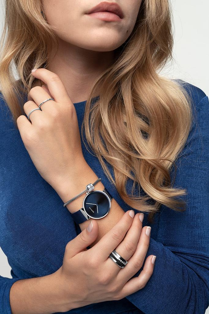 BERING Analog Quartz Classic Collection Watch with Stainless Steel Strap and Sapphire Crystal Officially Sapphire Crystal Is and Women's (14531-307).