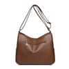 Multi-compartment Simple All-match Middle-aged and Elderly Mother's Large-capacity Casual Shoulder Crossbody Bag