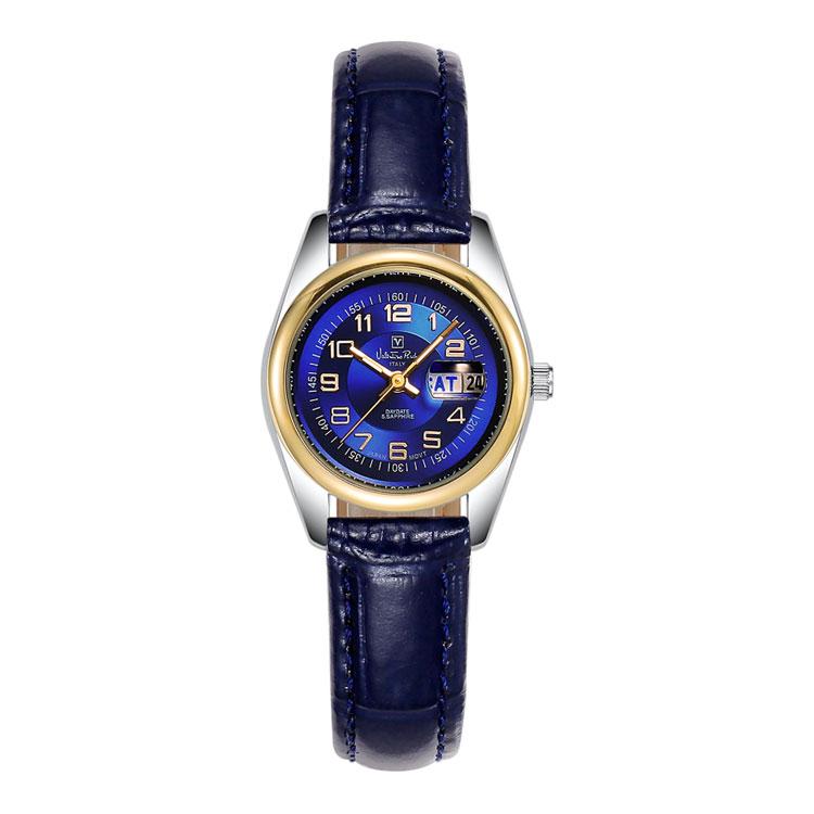 Ballentinoludi Vr1127A-Blbl L Women'S Leather Wristwatch