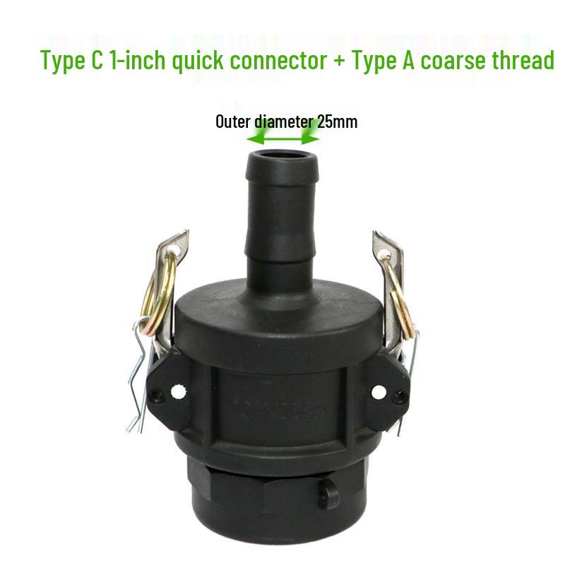 IBC Barrel C-Type Quick Connector Valve - 1", 1.5", & 2" Sizes Available