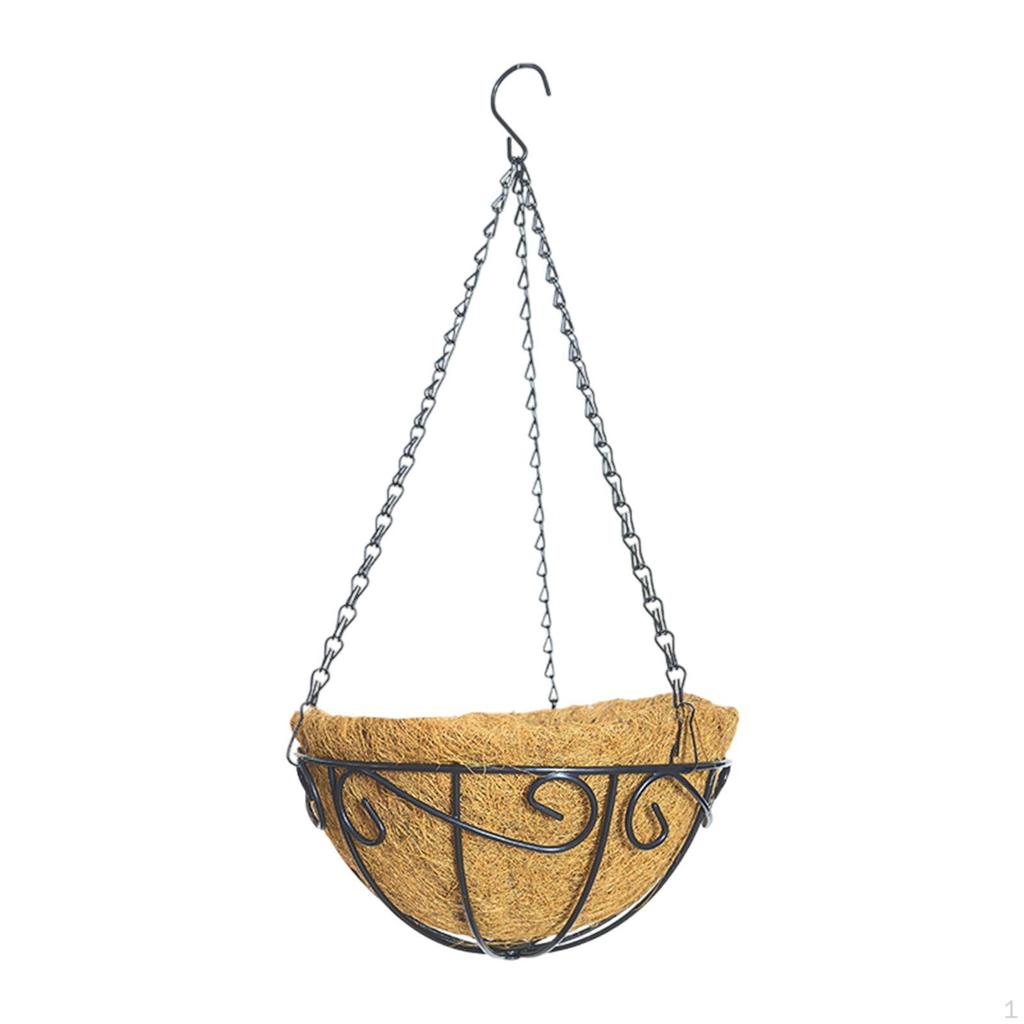 Decorative Hanging Planter with Coco Coir Liner for Weddings And Events