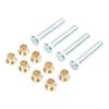 Kit di Riparazione Cerniera Porta Perni Cerniera Boccole Parti Compatibili
