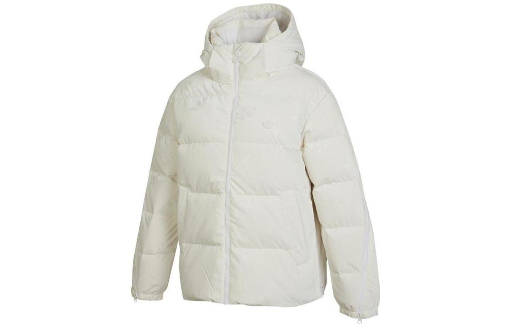Adidas Originals ALLOVER PRINT DOWN Jacket Women's White HS9511