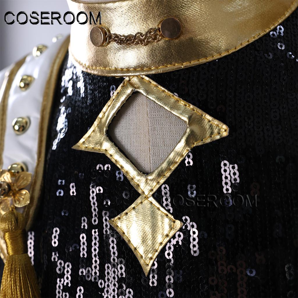 Kids Children HUNTR X KPOP Demon Hunters Zoey Cosplay Costume Black Stage Halloween Comic Con Anime Wig Role Play