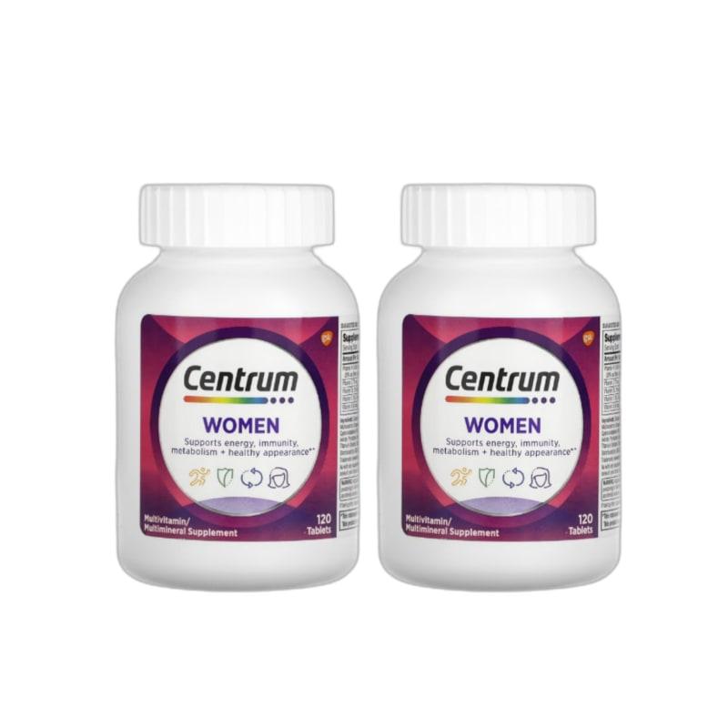 Centrum Women's Multivitamin 240 Tablets (120 Tablets + 120 Tablets)