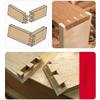 Aluminum Alloy Woodworking Angle Ruler Line Drawing Device Angle Measuring Measure Tool with Gauge Protractor Locator