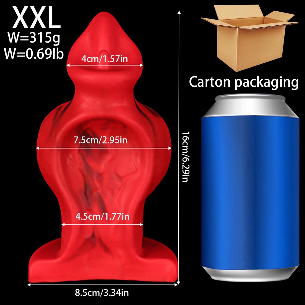 Huge Hollow Anal Plug Tunnel Butt Plug Big Anal Dilator for Double Penetration Wearable Anal Expander Training Toy Penis Dildo