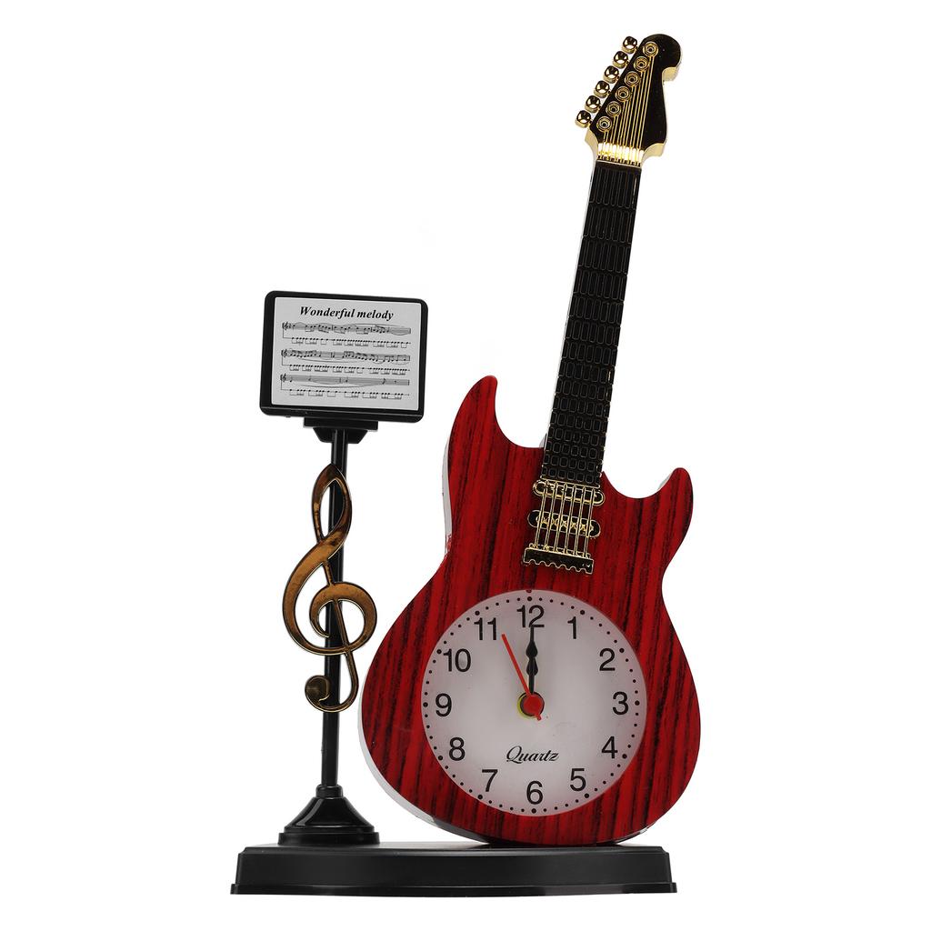 Violin Alarm Clock Unique Appearance Innovative Alarm Clock for Home Living Room Desktop Decoration Christmas Gifts