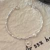 Korean Freshwater Pearl & Sterling Silver Bracelet for Women – High-Gloss, Versatile, and Elegant Hand Jewelry