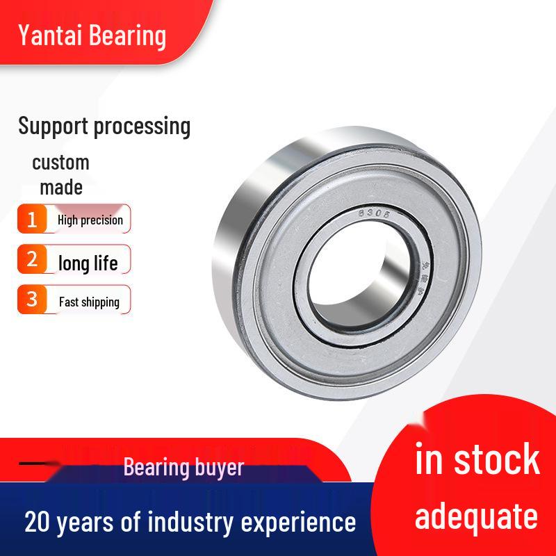 Deep Groove Ball Bearing 6300-6306ZZ Steel Motor Bearing