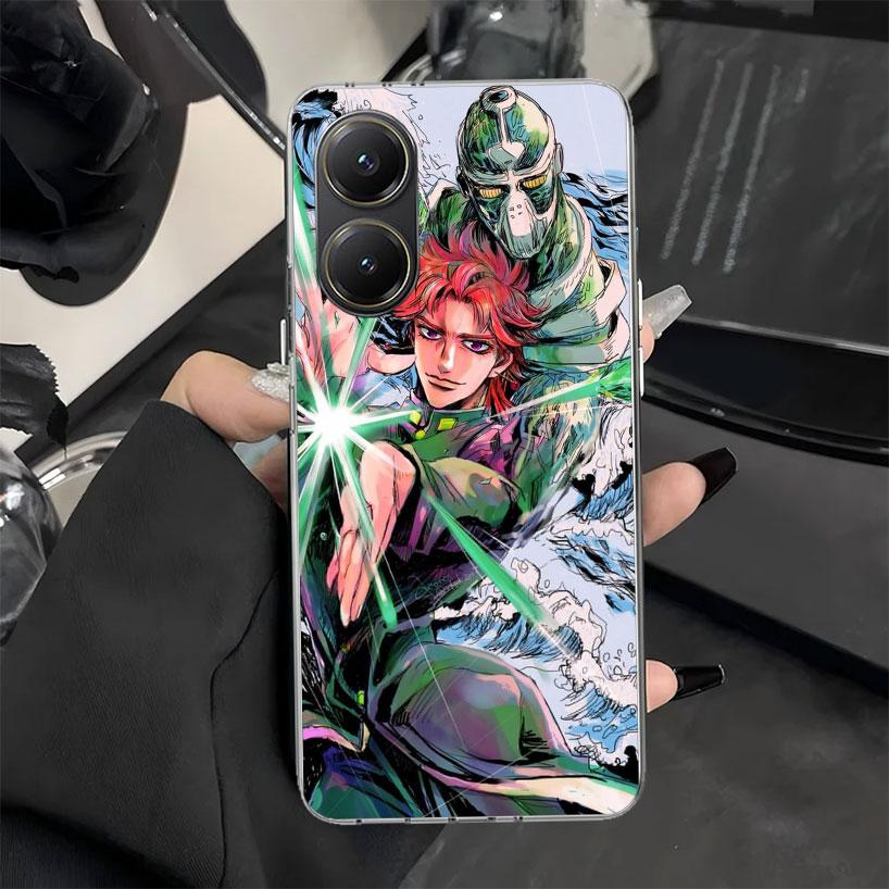 JoJo Bizarre Adventure Anime Phone Case for Xiaomi Poco X7 X6 X5 X3 Pro X4 Nfc F7 Ultra F6 F5 F4 Gt M6 M5S M4 M3 Soft Silicone C