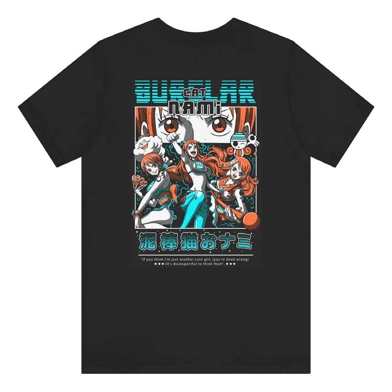 Camiseta Unisex Inspirada En Cat Burglar Nami, Camisa De Ani S