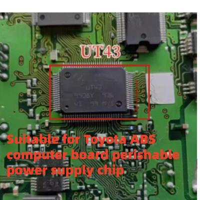 1PCS/LOT  UT43 for ADVICS UT40 Automotives ABS ESP Chip for Toyota ABS Computer Board Perishable Power Supply Chip