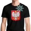 Polska Coat of Arms Poland Polski Polish Eagle T-Shirt 100% Cotton O-Neck Summer Short Sleeve C