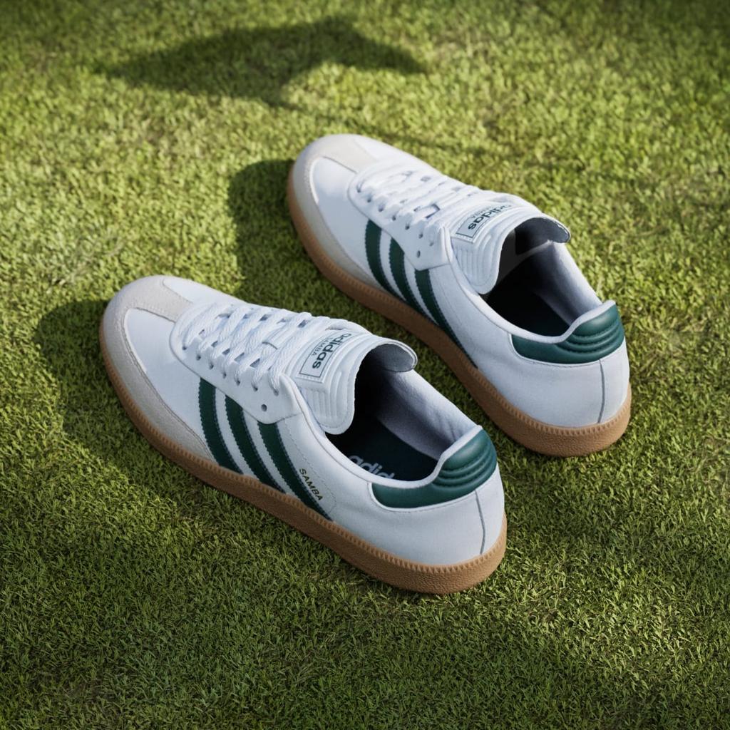 adidas Samba Golf JH6151 Unisex Originals Sneakers Cloud White / Collegiate Green / Gum
