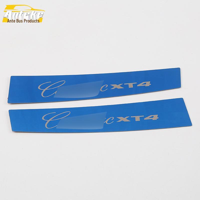 Stainless Steel XT4 Rear Guard Plate & Trunk Protection Pedal