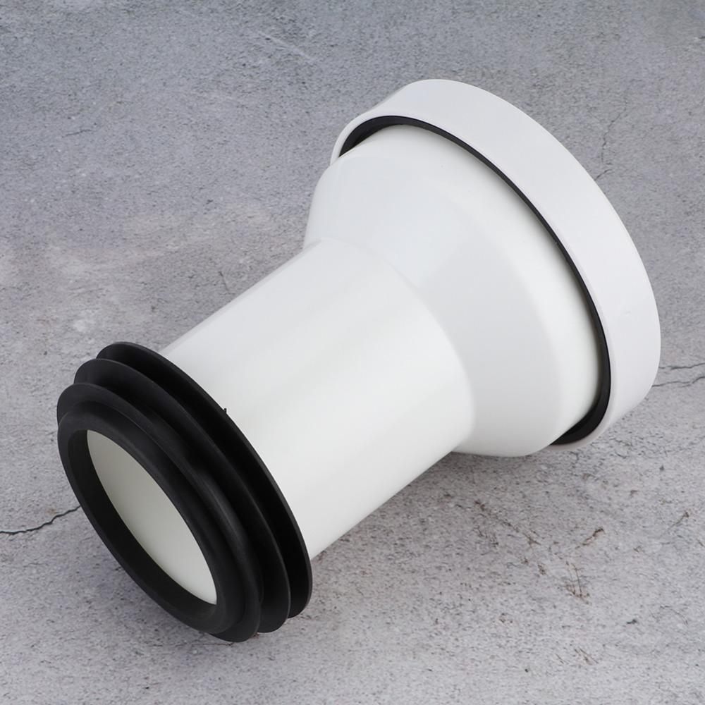 PP Rubber Material Toilet Connection Adapter Toilet Sewer Pipe Adapter  Outlet Pipe Connection