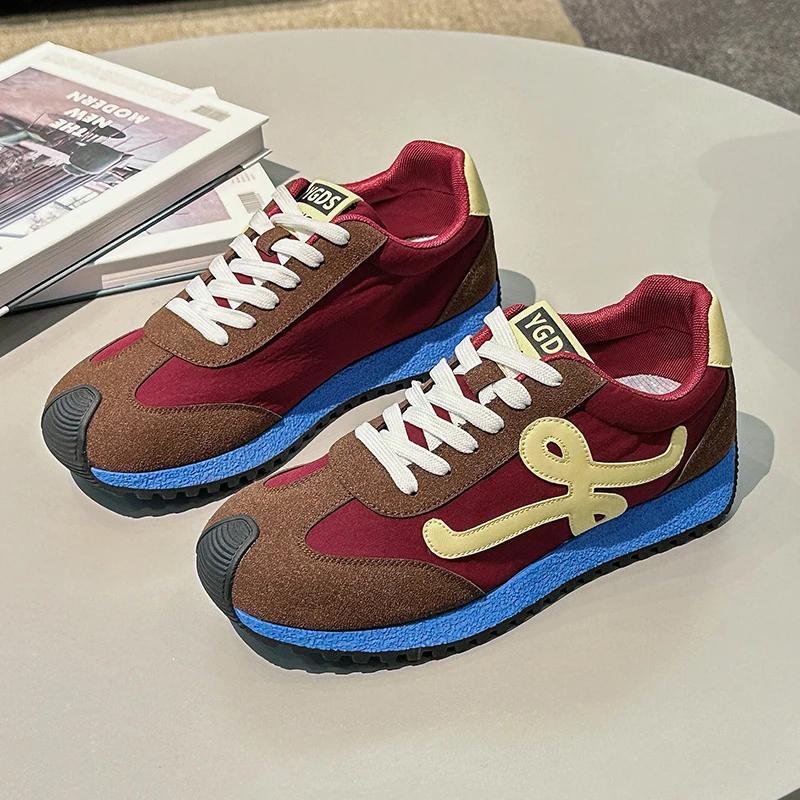 New Vulcanized Shoes Men Running Shoes Outdoor Sport Jogging Sneakers Flat Casual Sneakers for Men Shoes Zapatillas Hombre