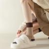 Mid-calf Socks for Autumn and Winter, Color-matched Mid-calf Socks, Niche and Fashionable Women's Socks