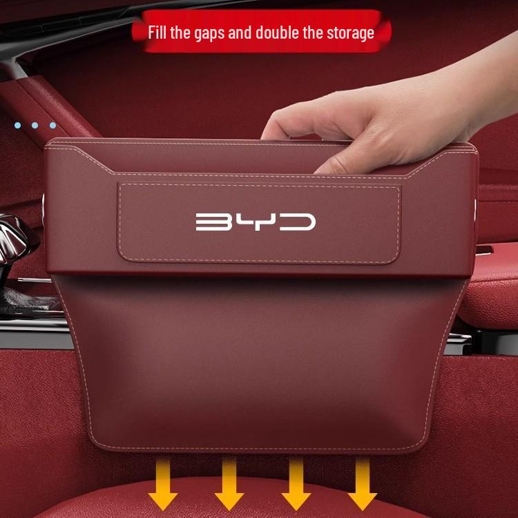 BYD Car Seat Gap Storage Box for Song PLUS, Qin, Han, Tang, Yuan, Dolphin, Seal, Frigate 07