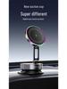 15W Foldable Rotating Alloy Car Wireless Charger with Magnetic Vacuum Suction Phone Holder
