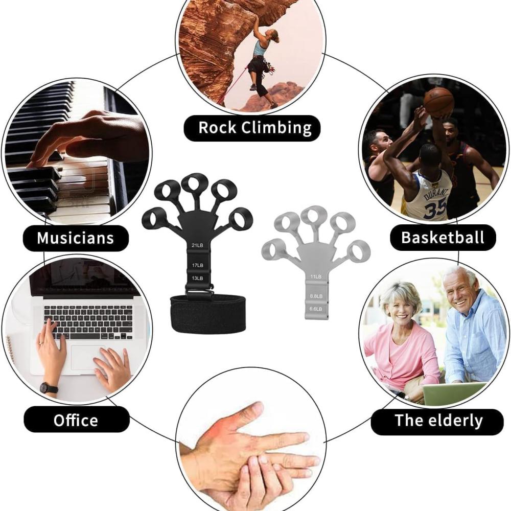 Urządzenie do treningu dłoni, zwiększające siłę chwytu, urządzenie do treningu przedramienia, urządzenie do treningu palców, urządzenie do treningu siły chwytu do