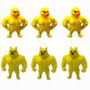 3D Funny Muscles Duck Fun Birthday Gift Office Living Room Decoration Ornament 3D Printed Crafts Angry Duck Gift