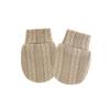 Elastic Cuffs Baby Mittens Prevent Face Scratching Soft Cotton Gloves For 0-1 Month Infants Breathable Hand Covers