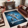 Fc Zenit Saint‑petersburg 55 Customizable Name Carpet Perfect for Game Room Dining Room Bedrooms Balcony Antislip Carpet Anime Office Decor